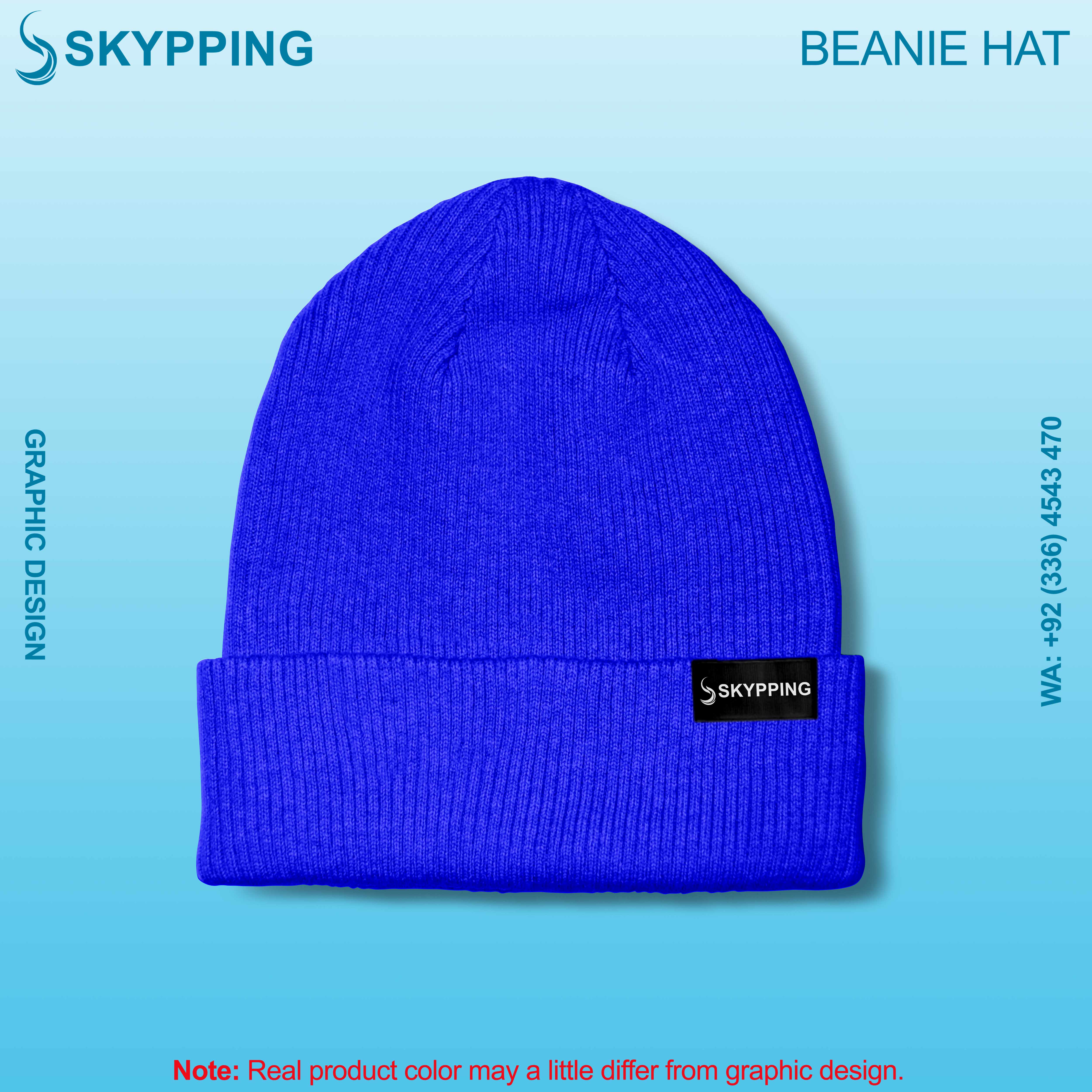 Beanie Hat with Label